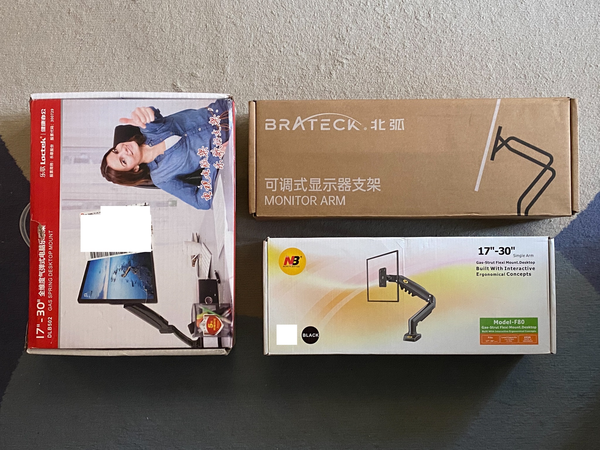 工业自动化设备液晶显示器支架触摸屏支架(图1)